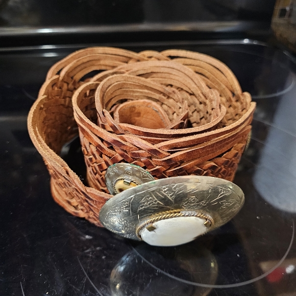 *HP* Anthropologie Cocobelle Marrakesh Belt In Sand OS NWT MRSP $175. - Picture 2 of 11